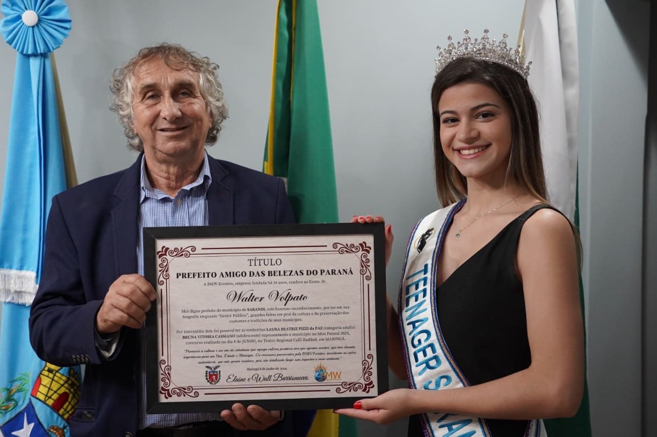 Bruna, de 17 anos, vai representar Sarandi no concurso Miss Teenager Internacional, na Guatemala